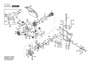 BOSCH Sechskantmutter | Ersatzteile f�r GTS 10 XC | 1609902684