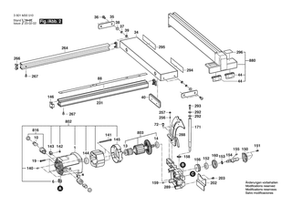 BOSCH Befestigungseinsatz | Ersatzteile f�r GTS 1031 | 1600A00723