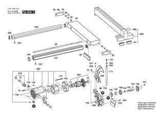 BOSCH Befestigungseinsatz | Ersatzteile f�r GTS 1031 | 1600A00723