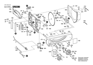 BOSCH Gleitplatte | Ersatzteile f�r GTS 1031 | 1600A00726