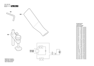 BOSCH Anker | Ersatzteile f�r GCM 216 | 1619PB6285
