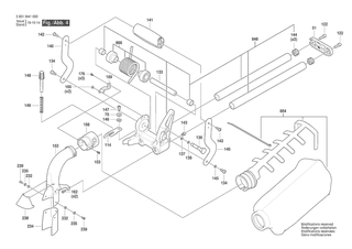 BOSCH Schraube | Ersatzteile f�r GCM 18V-216 | 1609B00633