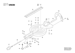 BOSCH Bolzen | Ersatzteile f�r GCM 18V-216 | 1609B04236