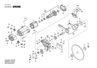BOSCH Schutzoberteil | Ersatzteile f�r GTS 635-216 | 1609B06781