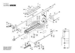 BOSCH Federsteg | Ersatzteile f�r GCM 18V-12GD | 1609B00638