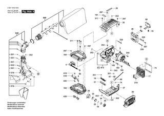BOSCH Taste | Ersatzteile f�r GCM 18V-305 GDC | 1609B06441