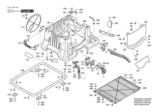 BOSCH Schraube | Ersatzteile f�r GTS 18V-216 | 1609B04560