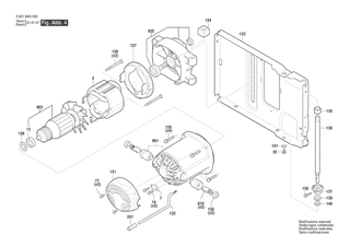 BOSCH Zarge | Ersatzteile f�r GTS 254 | 1619PB7258