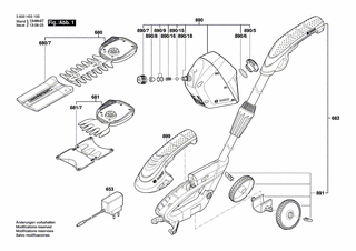 BOSCH Radsatz | Ersatzteile für ISIO | 2609007311