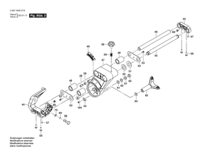 BOSCH Unterlegscheibe | Ersatzteile fr GCM 18V-07S | 2610912587