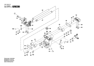 BOSCH S�getisch | Ersatzteile f�r GCM18V-12SDN | 1609B07147