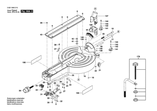 BOSCH B�gelfeder | Ersatzteile f�r GCM18V-12SDN | 1609B07281