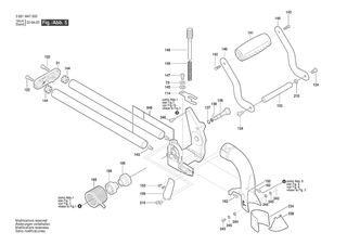 BOSCH Kontaktlasche | Ersatzteile f�r GCM 18V-216 DC | 1609BP7343