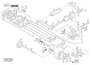 BOSCH Schulterschraube | Ersatzteile f�r GCM 305-254 D | 1609B07644