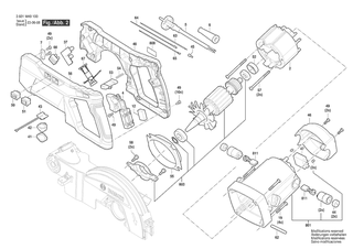 BOSCH Buchse | Ersatzteile f�r GCM 305-254 D | 1609B08096