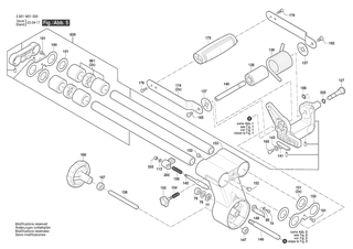 BOSCH Befestigung | Ersatzteile f�r GCM 18V-216 D | 1619PA7028