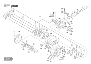 BOSCH Schraube Q235A, M5�12 | Ersatzteile f�r GCM 254 D | 1619PC0728