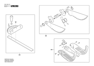 BOSCH Befestigungswinkel | Ersatzteile f�r GTS15-10 | 1609B06998