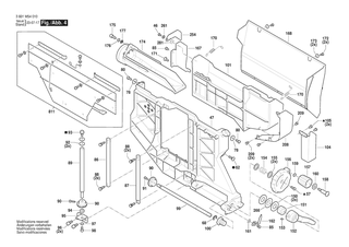 BOSCH Eckwinkel | Ersatzteile f�r GTS15-10 | 1609B08286