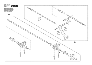 BOSCH Frontschild | Ersatzteile f�r GTS15-10 | 1609B07748
