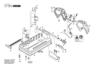 BOSCH Aufspannflansch | Ersatzteile f�r GCO 230 | 1619PC1893