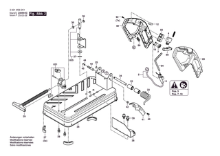 BOSCH Geh�usebaugruppe | Ersatzteile f�r GCO 230 | 1619PC1928