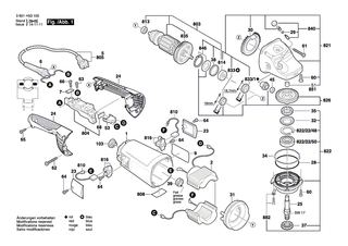BOSCH Polschuh 220-230V | Ersatzteile fr GWS 26-230 JH | 1604220382