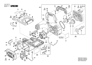BOSCH Flansch | Ersatzteile f�r GCD18V-14 | 1619PS2517