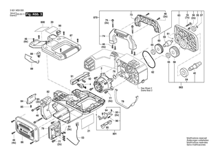 BOSCH Einklebeblatt | Ersatzteile f�r GCD 18V-355 | 1619PS3955