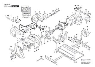 BOSCH Polschuh 230V | Ersatzteile für GKS 65 CE | 1619P01571