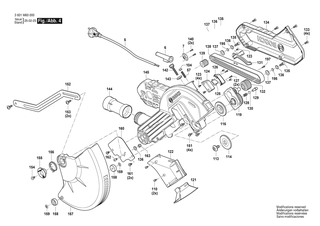 BOSCH Steuerhebel | Ersatzteile f�r GCM 340-305 D | 1619PS3325