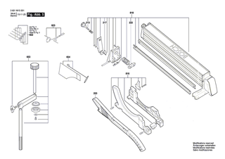 BOSCH Polschuh 230V | Ersatzteile für GTM 12 JL | 1619PA4305