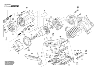 BOSCH Schraube | Ersatzteile f�r GCM 340-305 D | 1619PS3369