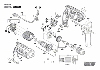 BOSCH Polschuh 230V | Ersatzteile für GSB 13 RE | 2604220718