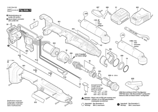 BOSCH Gertegehuse | Ersatzteile fr ANGLEEXACTION 50-210 | 3608870BU7