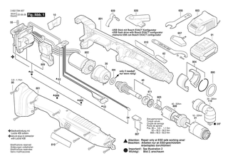BOSCH Ausgleichscheibe 0,1 MM DICK | Ersatzteile fr ANGLEEXACTION 30-290 | 1610101621
