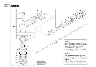 BOSCH Nadelhlse | Ersatzteile fr 12V 3/8 | 2600917006