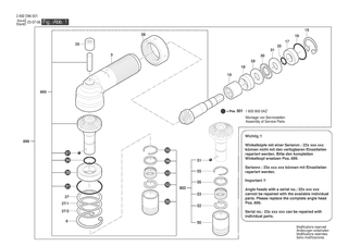 BOSCH Spindelgehaeuse | Ersatzteile fr 12V 1/4 | 1605806614
