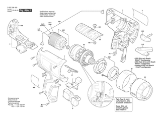 BOSCH Lichtschranke | Ersatzteile fr EXACT 12V-2-670 | 1607503928