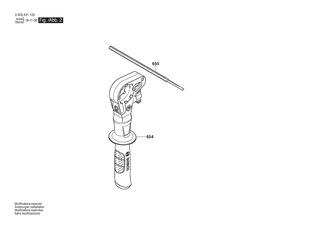 BOSCH Bohrfutter | Ersatzteile f�r UniversalImpact 800 | 1600A02A90