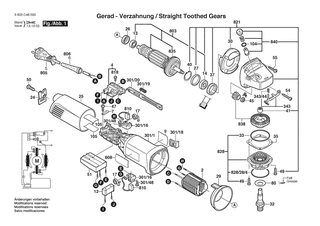 BOSCH Zusatzhandgriff | Ersatzteile fr PWS 13-125 CE B | 1619P16111