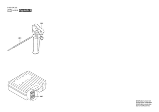 BOSCH Aufnahmeh�lse | Ersatzteile f�r PBD 40 | 1610590014