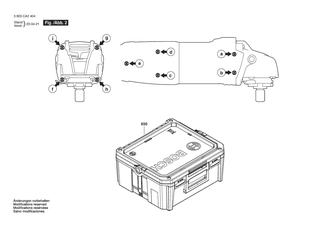 BOSCH Schutzhaube �125 MM | Ersatzteile f�r PWS 750-125 | 1600A02JM9