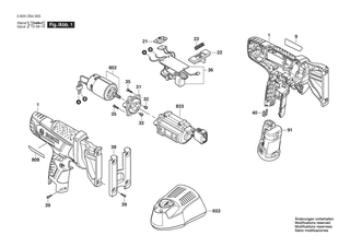 BOSCH Schnell-Lader EU GAL 1210 CV 230/12V 1A | Ersatzteile fr EasySaw 12 | 1600A00HR1