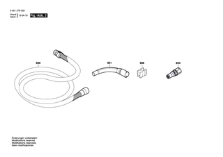 BOSCH Ein/Aus-Schalter | Ersatzteile für GAS 20 L SFC | 1600A000LH