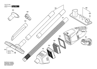 BOSCH Akku-Paket PBA 12V, 2,0Ah O-A | Ersatzteile fr EasyVac 12 | 1607A3507N