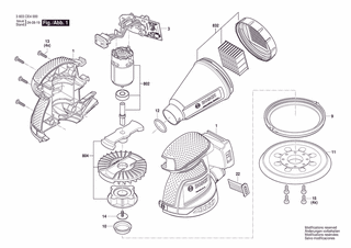 BOSCH O-Ring | Ersatzteile fr EasyOrbit 18V-10 | 1617S006VZ