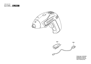 BOSCH USB Kabel | Ersatzteile fr EasyScrewDrive | 1607000DN8