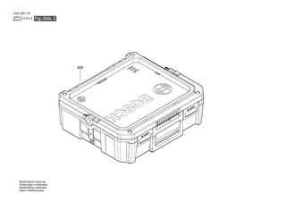 BOSCH Magnet | Ersatzteile f�r AdvancedImpact 18 | 1600A01134
