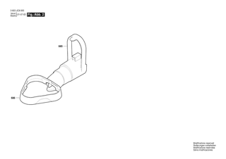 BOSCH EL-Baugruppe | Ersatzteile f�r EasyCurvSander 12 | 1605A000P8